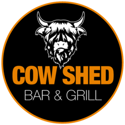 Cow Shed Bar & Grill logo.